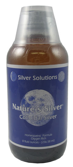 Silver Solution Natures Silver 24ppm 8 Oz