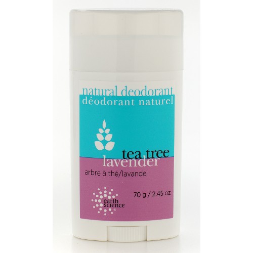 Earth Science Deodorant Tea Tree & Lavender Natural Stick 2.5oz
