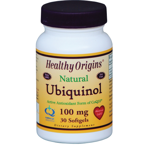 Healthy Origins Ubiquinol 100mg 30sg