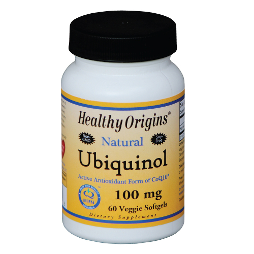 Healthy Origins Ubiquinol 100mg 60vg