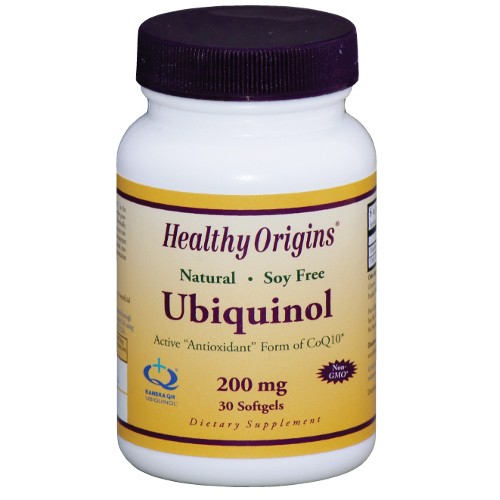 Healthy Origins Ubiquinol 200mg 30sg