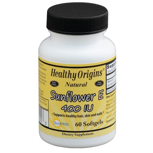 Healthy Origins Vitamin E 400iu Sunflower 60sg