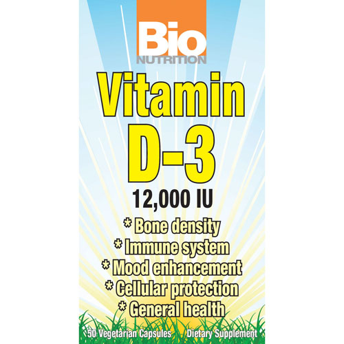 Bio Nutrition Vitamin D3 12000 IU 50vc