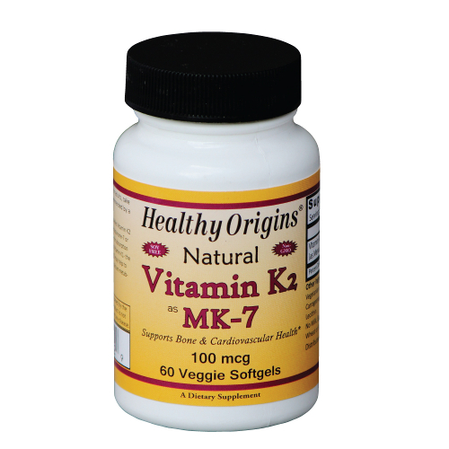 Healthy Origins Vitamin K2 As MK-7 100mcg 60vg