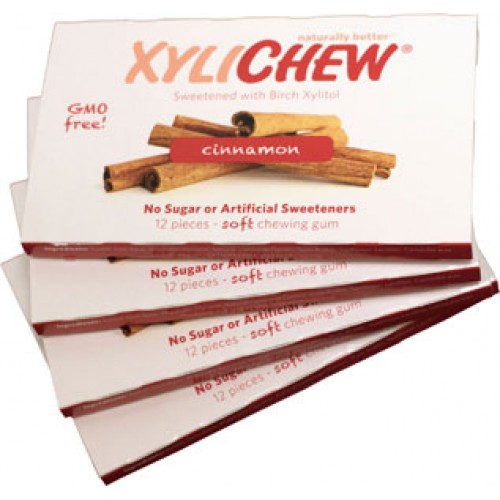Xylichew Chewing Gum Cinnamon 24/12ct
