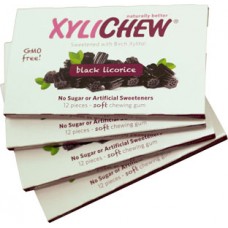 Xylichew Chewing Gum Licorice 24/12ct